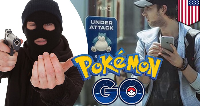 Pokemon Go related with latest robberies